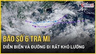 Bão số 6 Trà Mi vào biển Đông, miền Trung chuẩn bị đón mưa lớn kéo dài | Báo VietNamNet