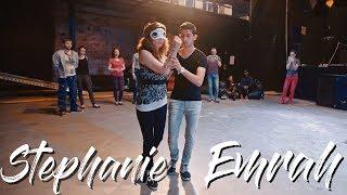Blindfold Connection demo - Emrah Bouyahi & Stephanie Klaassen -  KizZone Vilnius - Romantic