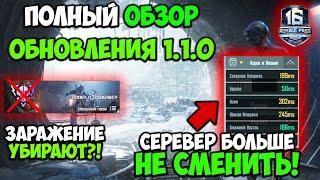 Полный Обзор Обновления 1.1 в Pubg Mobile! Режим ЗАРАЖЕНИЕ ОПЯТЬ УБЕРУТ! Metro Exodus в пубг мобайл