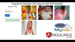 AngularJS Multiple File Upload with PHP MySQLi