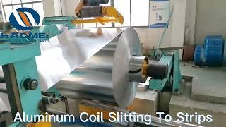 Aluminum Coil Slitting To Strips - HAOMEI ALUMINUM