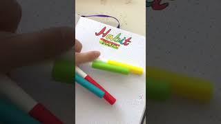 Setting up my April 2022 Bullet Journal