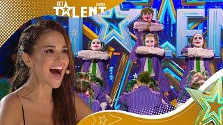 These JOKER dance so good they get the GOLDEN BUZZER! | Auditions 3 | Spain's Got Talent 2023