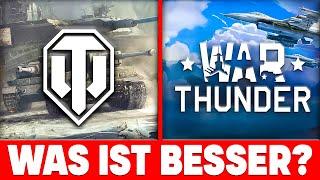 War Thunder oder World of TanksDeutsch Vergleiche2024