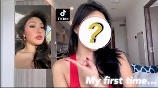 My first time trying TikTok’s viral “FRECKLES” makeup #grwm #fail? #tiktok #makeup #trending 