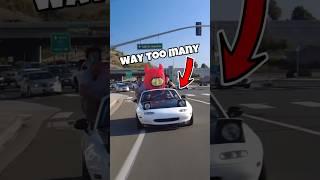 ARE WE DUMB FOR THIS?? #miata #car #shorts