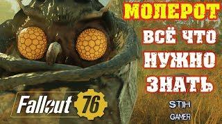 Fallout 76: Всё о МОЛЕРОТАХ  Полный Разбор Редких Существ