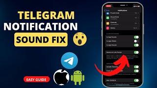 Telegram Notification Sound Not Working - How to Fix It