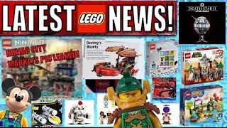 LATEST LEGO 2023 NEWS! Ninjago City Markets, Star Wars, Disney, Marvel, Sonic + MORE!