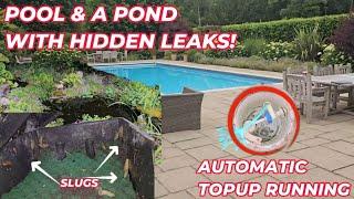 POOL & Pond have HIDDEN Water LEAKS!