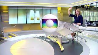 Encerramento do Jornal Hoje com Renata Capucci | 11/08/2018 Globo SP