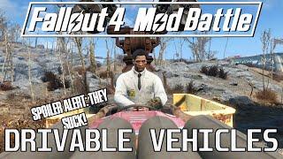 Drivable Vehicle Mods for Fallout 4 - Mod Battle