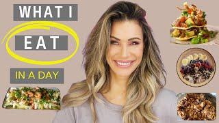 WHAT I EAT IN A DAY ! WAS ICH ESSE Ü40 UM SCHLANK ZU BLEIBEN !