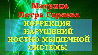 Чистая Матрица Гаряева Коррекция Нарушений Костно-Мышечной Системы