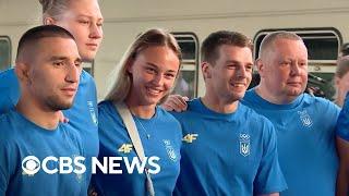 Ukrainian Olympic team hollowed out by war heads to Paris