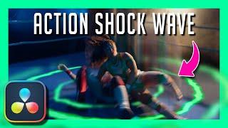 Shockwave & Energy VFX in DaVinci Resolve! - Perfect for Superheroes and Action Scenes!