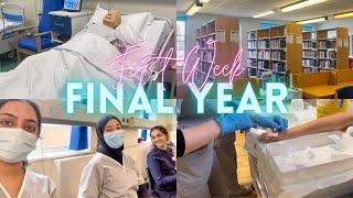 First Week Of FINAL YEAR In Medical School | Week In The Life Of A Final Year Medical Student Vlog