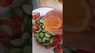 Nyam Nyam       #short #salad #cucumber #tomato