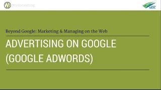 Advertising on Google (Google AdWords)