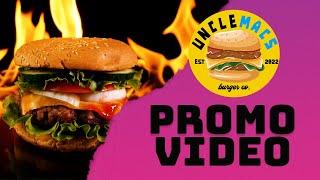 Burger restaurant promo spec video