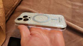 Chunky Glitter Kate Spade New York iPhone 15 Pro Case