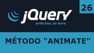 Tutorial jQuery 26: Efectos personalizados con método "animate"