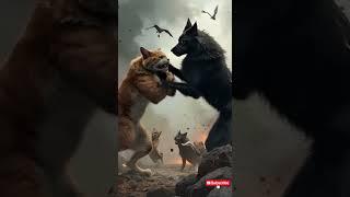 cat vs dog#animals  #animallife #shortvideo #wildanimals#short#viral video#ai video#ai#tranding
