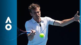 Mikhail Kukushkin v Peter Gojowczyk match highlights (1R) | Australian Open 2018