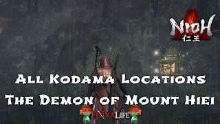 All Kodama Locations The Demon of Mount Hiei (Nioh)