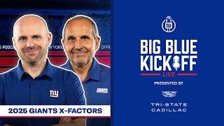 2025 Giants X-Factors | Big Blue Kickoff Live | New York Giants