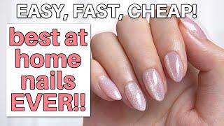 These New DIY At-Home Nails CHANGE THE GAME  Never go to the nail salon again!
