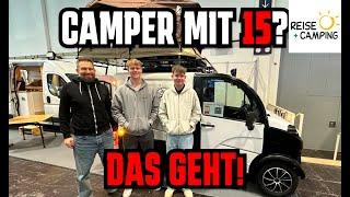 Der fast kleinste Camper der Welt: 45 km/h Mini-Camper auf Roadtrip! 