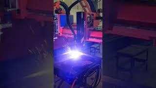 Испытываем источник плазмы на 400 ампер #plasma #laser #cnc #welding #steel #machine #welder