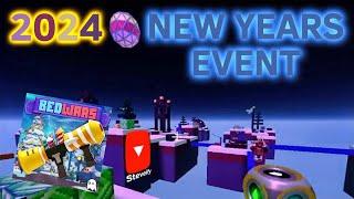 Playing the New Roblox BedWars 2024 New Years Event!