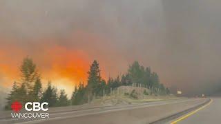 Wildfires force the closure of Coquihalla Highway