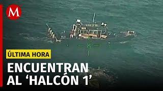 Se confirma por parte de la Marina que han encontrado la última embarcación 'Halcón 1' en Yucatán