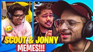 Reacting to The FUNNIEST BGMI  Reels  Jonathan And Scout Meme Included