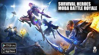 Survival Heroes: MOBA Battle Royale Android Gameplay