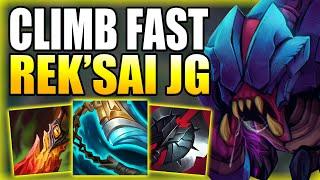 HOW TO USE REK'SAI JUNGLE IN ORDER TO CLIMB FAST IN SOLO Q! - Gameplay Guide League of Legends