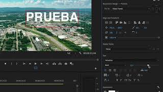 Cómo agregar texto en Adobe Premiere Pro