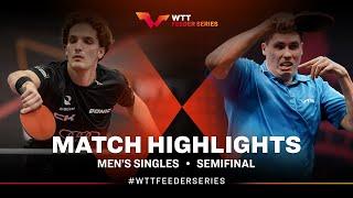 Luka Mladenovic vs Benedek Olah | MS SF | WTT Feeder Otocec 2024 Presented by I Feel Slovenia