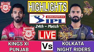 KKR vs KXIP IPL 2020 Match 20 Full Match Highlights | kxip vs kkr highlights | ipl 2020 highlights