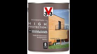 V33 High Protection Woodstain - Light Oak Matt review