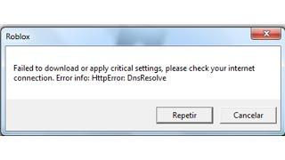 Fix Roblox Failed To Download Or Apply Critical Settings Please Check Your Internet Connection- 2022