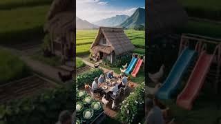 A simple, comfortable life villages# countrysidelife#funny