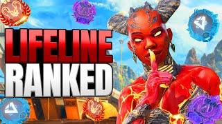 High Level Lifeline Ranked Gameplay - Apex Legends (No Commentary)