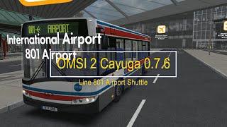 OMSI 2 Cayuga 0.7.6 Line 801 Airport Shuttle