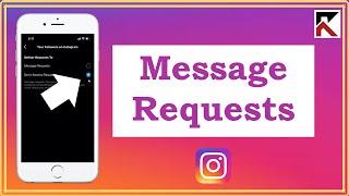 How To Turn Off Message Request From Followers Instagram