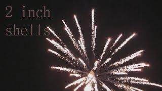Four two inch shells, test stars for recycling