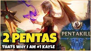 2 PENTAKILLS WITH KAYLE IN 1 GAME FIRST DAY OF SEASON 13?! XD